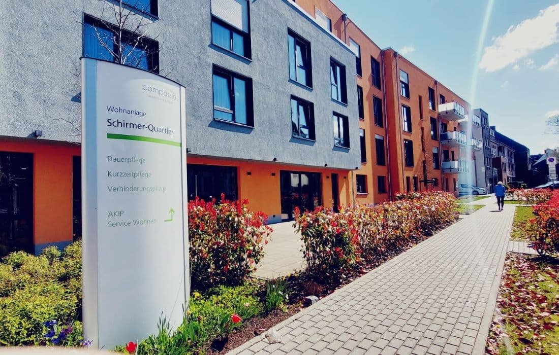 Wohnanlage Schirmer-Quartier – Webseite