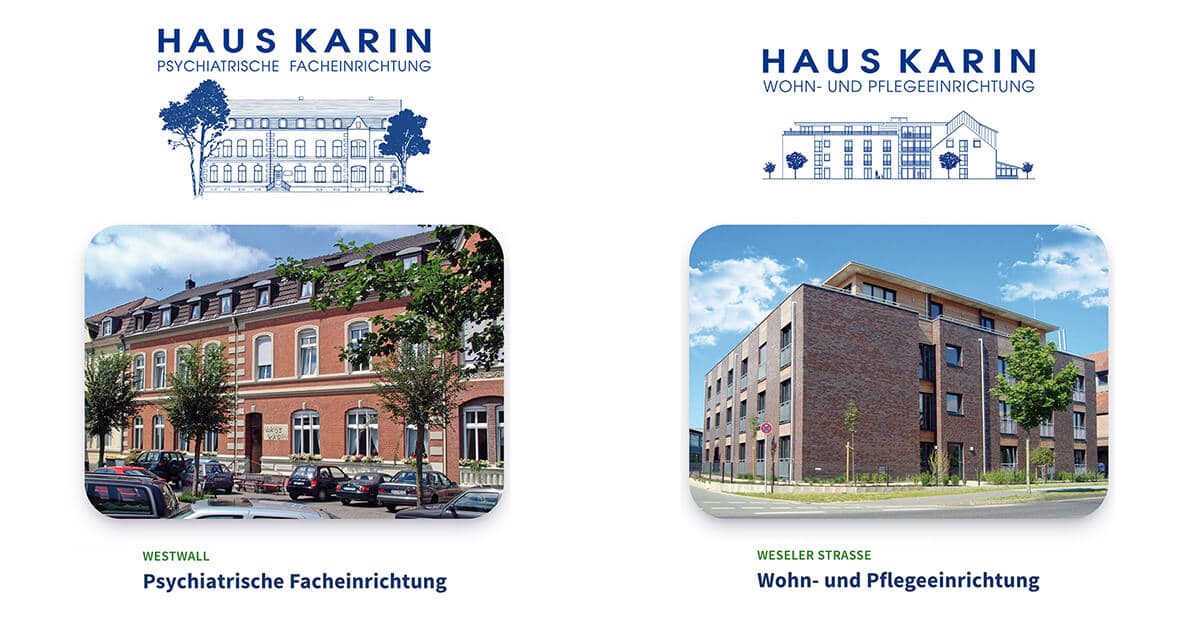 Haus Karin / Wohn-und Pflegeeinichtung – Webseite
