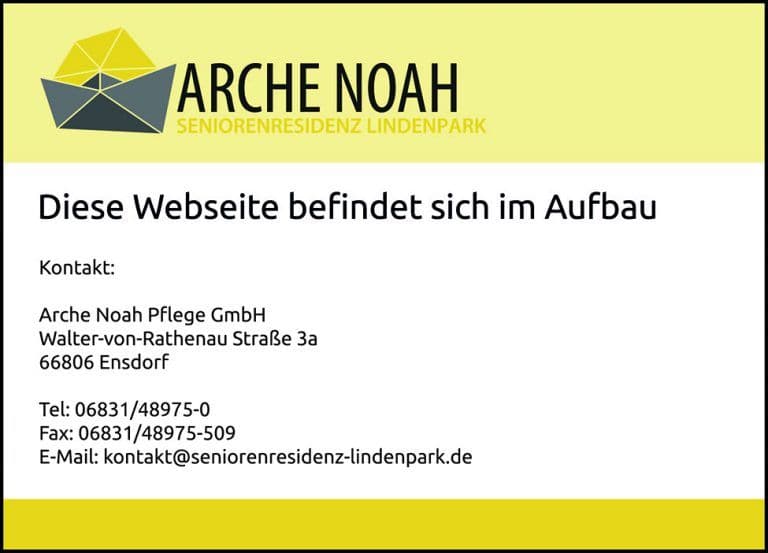 Seniorenresidenz Lindenpark – Webseite