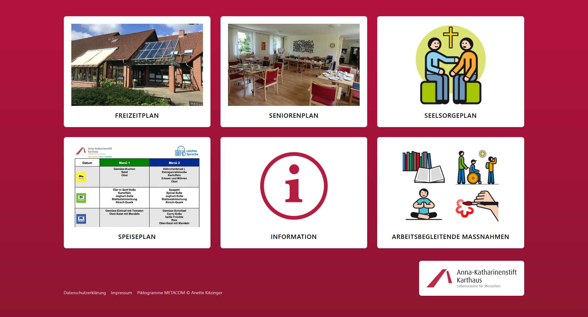 Haus Jakob Anna-Katharinenstift Karthaus – geprüftes Websitebild